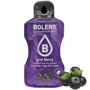 Napój w proszku Bolero Sticks Drink jagody acai bez cukru do wody saturatora 3g - Zdrowa żywność - miniaturka - grafika 1
