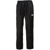 Spodnie sportowe męskie - Helly Hansen Dubliner, spodnie przeciwdeszczowe, męskie, czarne - miniaturka - grafika 1