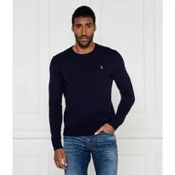 Swetry męskie - POLO RALPH LAUREN Wełniany sweter Regular Fit - miniaturka - grafika 1