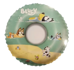 BLUEY Piesek KÓŁKO DO PŁYWANIA dla Dzieci Basen Plaża BASEN PLAŻA WAKACJE - Zabawki do kąpieli - miniaturka - grafika 1