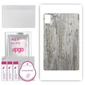 Akcesoria do tabletów i e-booków - folia naklejka skórka strukturalna na TYŁ do Blackview Tab 60 Kids - Beton Złote Paski - apgo SKINS - miniaturka - grafika 1