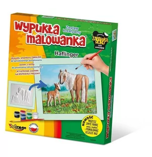 Mirage Hobby Wypukła malowanka Konie - Haflinger - - Zabawki kreatywne - miniaturka - grafika 1