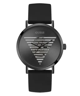 Zegarek Guess Idol zegarek męski na pasku czarny GW0503G3 - Zegarki męskie - miniaturka - grafika 1