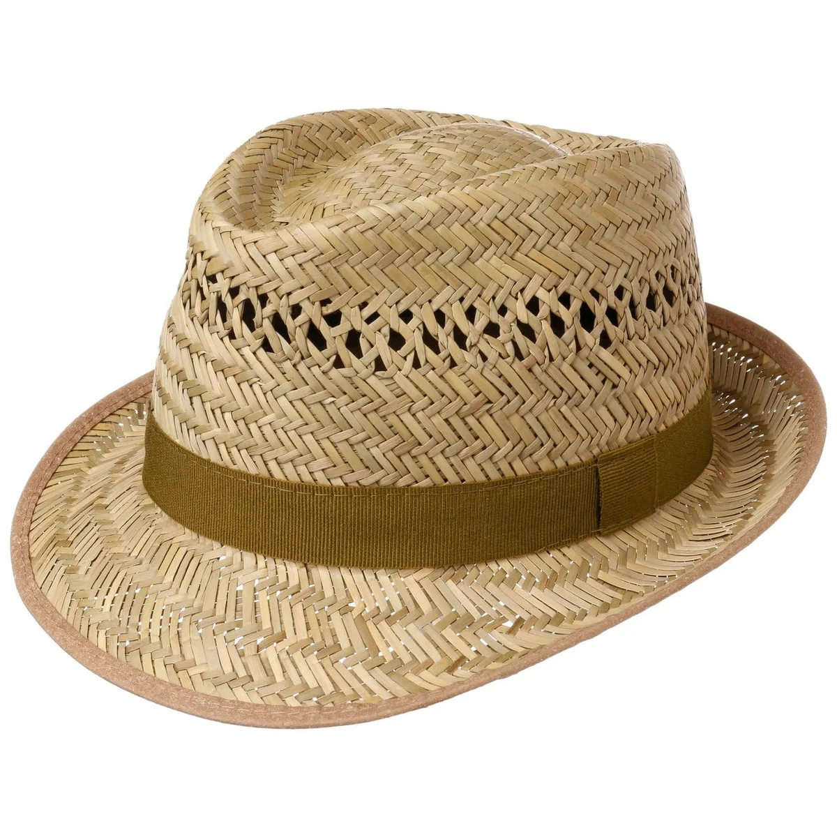 LIPODO Airy Trilby kapelusz slomkowy Wyprodukowano we Wloszech Unisex Wiosna Lato