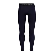 Bielizna sportowa męska - Kalesony męskie Icebreaker Merino 200 Oasis Sonebula Leggings Midnight Navy/Snow/Cb  XL - miniaturka - grafika 1