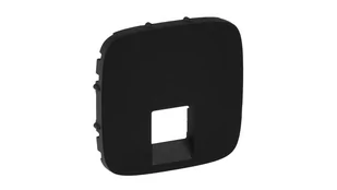 Legrand Plakietka gniazda pojedyńczego teleinformatycznego VALENA ALLURE Czarny 755478 - Klawisze i ramki - miniaturka - grafika 1