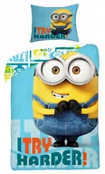 Pościel dla dzieci - pościel dziecięca 140x200 Minionki bawełna - miniaturka - grafika 1