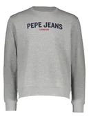 Bluzy męskie - Pepe Jeans Bluza w kolorze szarym - miniaturka - grafika 1