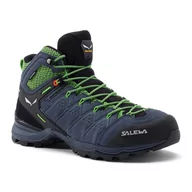 Buty trekkingowe męskie - Salewa Alp Mate WP Mid Shoes Men, niebieski/szary UK 10,5 | EU 45 2022 Trapery turystyczne 00-0000061384-3862-10,5 - miniaturka - grafika 1