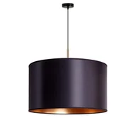 Lampy sufitowe - Duolla - Żyrandol na lince CANNES 1xE27/15W/230V śr. 50 cm czarny/miedź - miniaturka - grafika 1