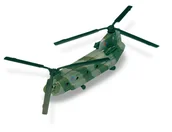 Samoloty i helikoptery - MAISTO Śmigłowiec wojskowy Boeing CH-47 Chinook 15088 - miniaturka - grafika 1
