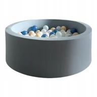 Suche baseny - Suchy basen z piĹ‚eczkami 30x90 Niebieski+ 200szt - GOTOWY MIX - miniaturka - grafika 1