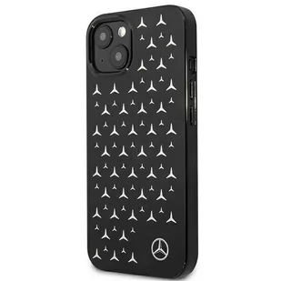 Mercedes MEHCP13SESPBK iPhone 13 mini 5,4" czarny/black hardcase Silver Stars Pattern - Etui i futerały do telefonów - miniaturka - grafika 2