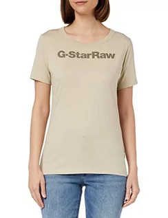 Bluzki damskie - G-STAR RAW Damska bluzka Gs Graphic Slim Top, beżowy (Spray Green D23942-336-d606), XXS - grafika 1