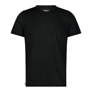 CMP - Męska koszulka termiczna, czarna, 46 - Koszulki męskie - miniaturka - grafika 1