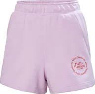 Spodnie sportowe damskie - Helly Hansen Helly Hansen damskie krótkie spodenki W CORE SWEAT SHORTS 54081 052 XL - miniaturka - grafika 1