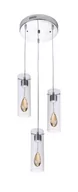 Lampy sufitowe - Lampex Lampa wisząca Deva 614/3P - miniaturka - grafika 1
