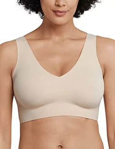 Schiesser Damski biustonosz z wyjmowanymi wkładkami – Invisible Soft, Piaskowy_170364, 40 - Biustonosze - miniaturka - grafika 1
