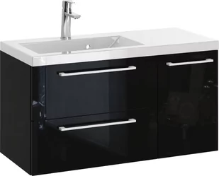 Szafka z Umywalką ROSEN 90 cm - Uchwyt Biały - Szafki łazienkowe - miniaturka - grafika 1