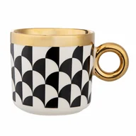 Kubki - Altom, C Gold Dream, kubek szeroki ze złotym uchwytem, 350 ml - miniaturka - grafika 1