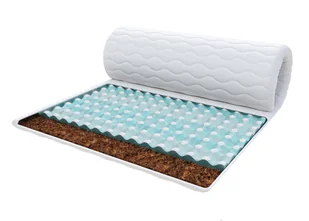 Nakładka na materac MALTA PIANKA KOKOS Twarda nakładka dla alergików - 130 x 200 - 5 cm - Materace Nakładka na materac MALTA PIANKA KOKOS Twarda nakładka dla alergików - 130 x 200 - 5 cm - Materace - miniaturka - grafika 1