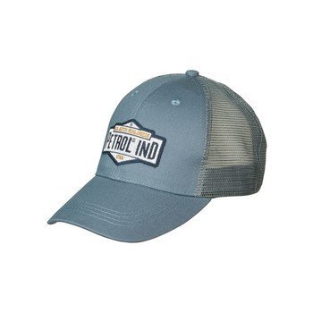 Petrol Czapka z daszkiem męska błękitna