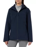 Kurtki damskie - Jack Wolfskin Damska Kurtka Moonrise 3 w 1, Niebieski (Night Blue), M - miniaturka - grafika 1