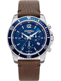 Zegarek ZEGAREK MĘSKI ROAMER 862837 41 45 02 NAUTIC CHRONO - Zegarki męskie - miniaturka - grafika 2