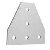 Filamenty i akcesoria do drukarek 3D - płyta montażowa do drukarek 3D, płyta montażowa CNC, płyta montażowa z 5 otworami, akcesoria do drukarek 3D, płyta montażowa - miniaturka - grafika 1