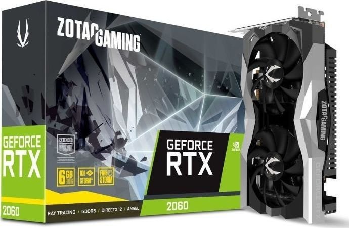 Zotac GeForce RTX 2060 Twin Fan 6GB GDDR6 ZT-T20600H-10M