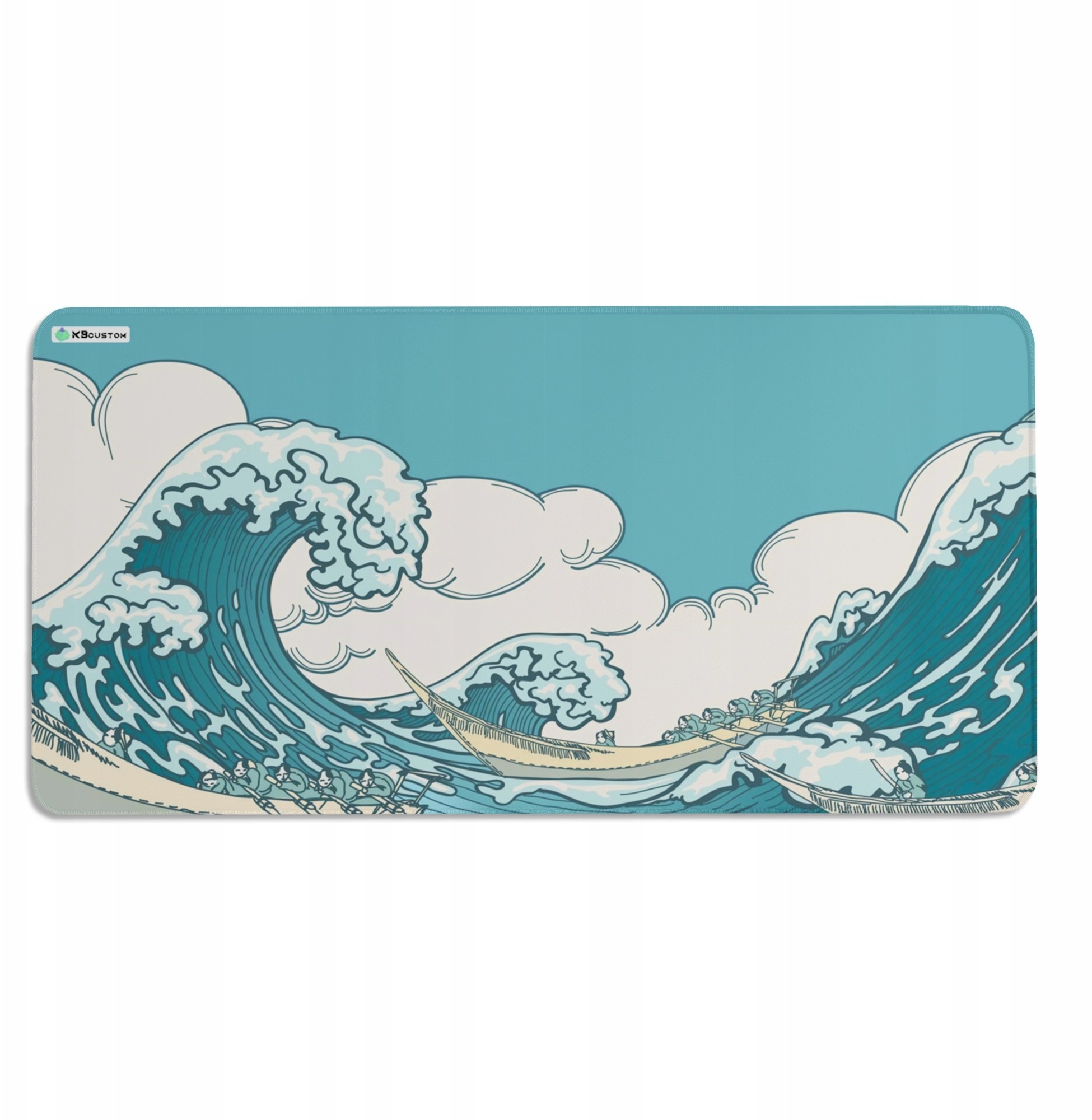 Podkładka KBcustom DUŻA PODKŁADKA MATA POD MYSZKĘ MYSZ 120x60cm XXXL KBcustom Na Biurko Sea 54