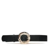 Paski - Pasek Damski Valentino Hampton VCS7VQ01BOT Czarny - miniaturka - grafika 1