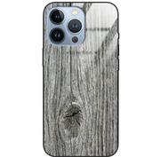 Etui i futerały do telefonów - Etui drewniane iPhone 13 Pro Old Fashion Wood Gray Forestzone Glass - miniaturka - grafika 1