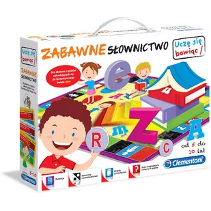 Clementoni Zabawne słownictwo 60232 - Gry planszowe - miniaturka - grafika 1