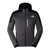 Bluzy sportowe męskie - Bluza The North Face MA Lab FZ Hoodie 0A88F7WUO1 - szara - miniaturka - grafika 1