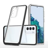 Etui i futerały do telefonów - Clear 3in1 etui do Samsung Galaxy S23 silikonowy pokrowiec z ramką czarne - miniaturka - grafika 1