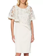 Sukienki - Gina Bacconi Damska sukienka Halsey Mother of The Bride, Turkus/różowy, 38 - miniaturka - grafika 1