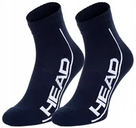 Skarpetki męskie - Head Skarpetki Skarpety Quarter Granat 43-46 2szt - miniaturka - grafika 1