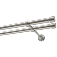 Karnisze - Karnisz DECASTYL Luna Podwójny 320 cm Stal nierdzewna - miniaturka - grafika 1