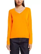 Swetry damskie - edc by ESPRIT Damski sweter 102CC1I329, 820/pomarańczowy, rozmiar XS - miniaturka - grafika 1