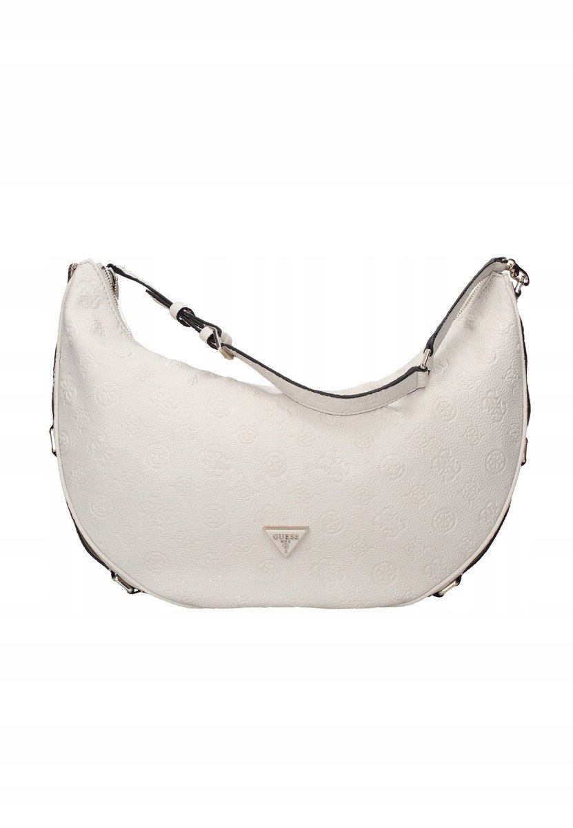 GUESS TOREBKA BIAŁA DAMSKA NA ZAMEK Z LOGO 45x31x5,5 1GŁA