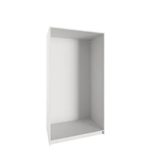 Korpus szafy 100 x 188 x 58 cm biały - Meble modułowe i akcesoria - miniaturka - grafika 1