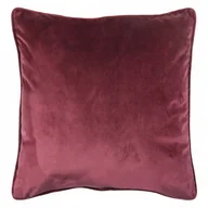 Poduszki dekoracyjne - Poduszka VELVET 45 x 45 cm rubinowa - miniaturka - grafika 1
