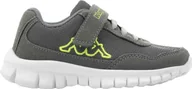 Buty dla dziewczynek - Kappa Buty dla dzieci Kappa Follow K szare 260604K 1633 25 - 89738-1012 - miniaturka - grafika 1
