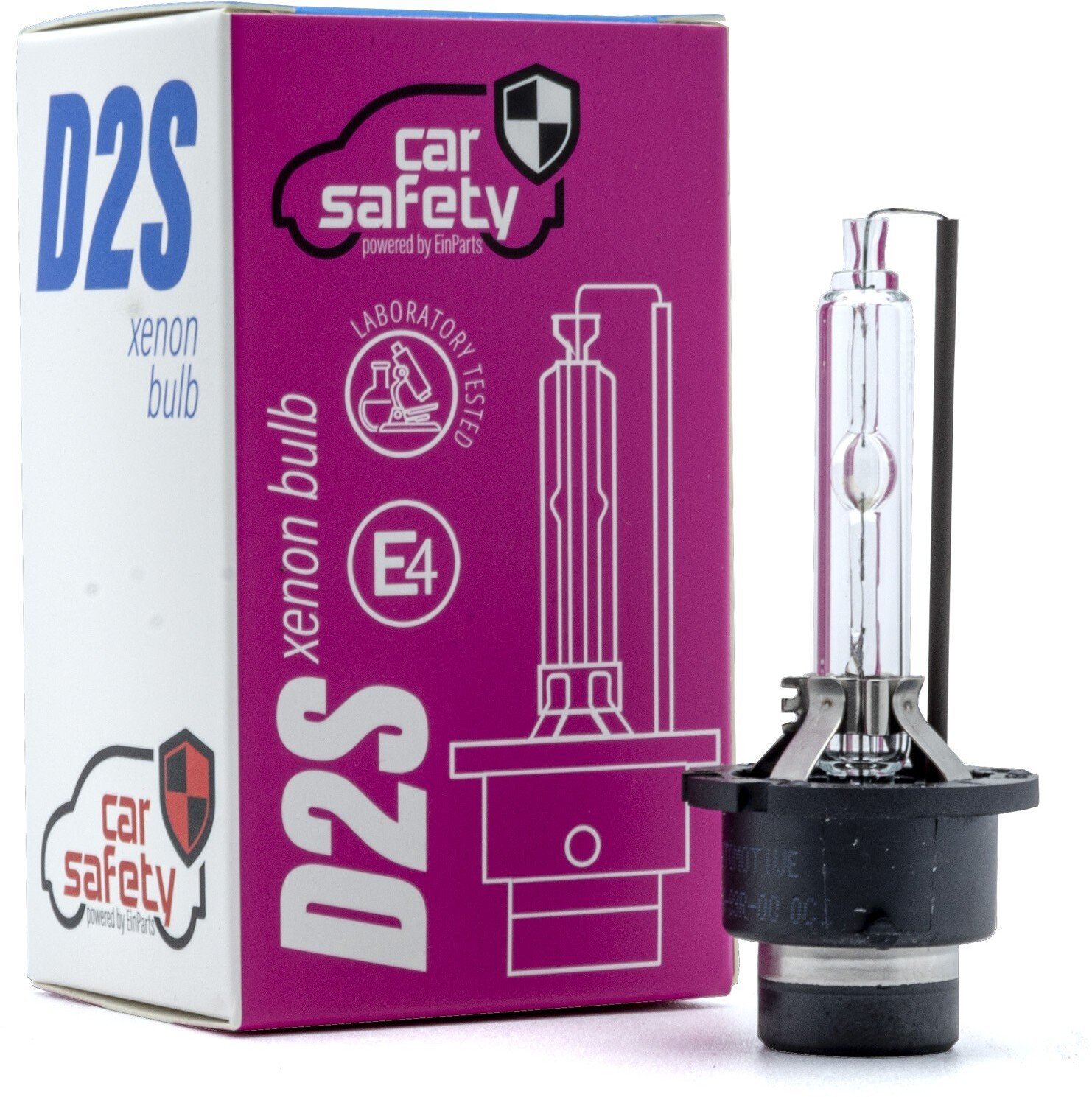 Hoalte CARSAFETY ŻARNIK XENONOWY D2S 35W DO ŚWIATŁA DROGOWEGO 4800K E4 HOMOLOGACJA
