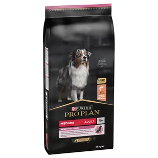 Purina Pro Plan Medium Adult Sensitive Skin Optiderma 14 kg - Sucha karma dla psów - miniaturka - grafika 5