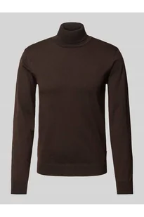 Golf ze szwami działowymi - Blend - Swetry męskie - miniaturka - grafika 1