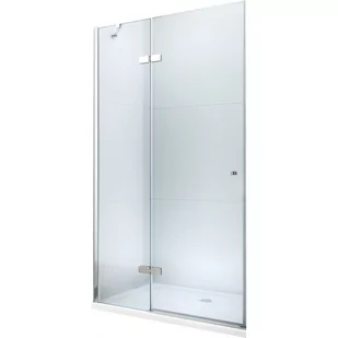 Mexen Roma drzwi prysznicowe uchylne 115 cm, transparent, chrom - 854-115-000-01-00 - Ścianki i drzwi prysznicowe - miniaturka - grafika 1