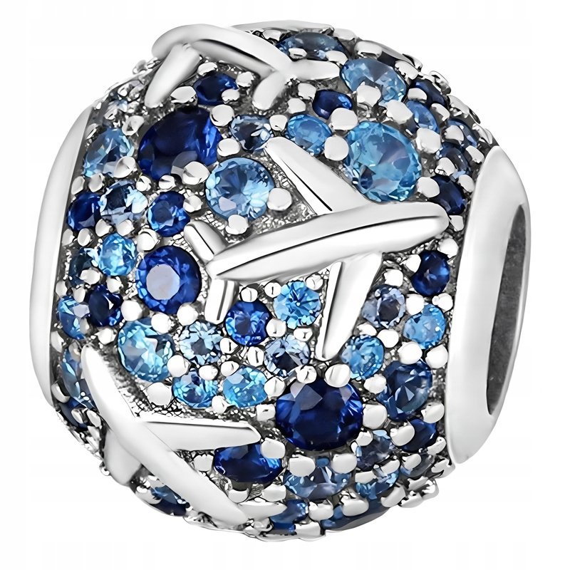 Charms Zawieszka Charms Podróż Pave Samolot Charmsy Trusky