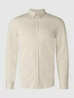 Koszule męskie - Koszula biznesowa o kroju slim fit z dżerseju - miniaturka - grafika 1